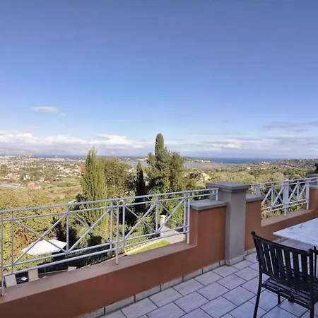 With 5 Bedrooms In Mpastouni With Wonderful Sea View Private Pool Enclosed Garden 9 Km From The Beach *