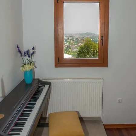 With 5 Bedrooms In Mpastouni With Wonderful Sea View Private Pool Enclosed Garden 9 Km From The Beach *